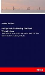 Pedigree of the Bolding Family of Warwickshire