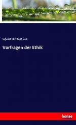 Christoph von, Sigwart: Vorfragen der Et