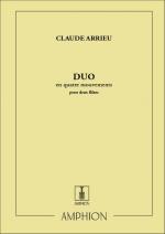 Duo En Quatre Mouvements, Pour Deux Flut