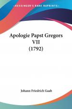 Apologie Papst Gregors VII (1792)