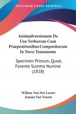 Leeuw, Willem van der Voorst, Joanne van Leeuw, Willem van der Voorst, Joanne van