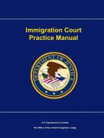 Immigration Court Practice Manual