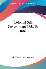 Andrews, Charles Mclean: Colonial Self G Andrews, Charles Mclean: Colonial Self G
