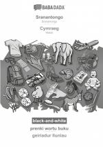 BABADADA black-and-white, Sranantongo - Cymraeg, prenki wortu buku - geiriadur lluniau