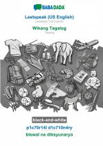 BABADADA black-and-white, Leetspeak (US English) - Wikang Tagalog, p1c70r14l d1c710n4ry - biswal na diksyunaryo