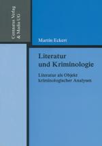 Martin Eckert: Literatur und Kriminologi