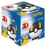 Ravensburger 3D Puzzle 11266 - Puzzle-Ball Pokémon Pokéballs - Hyperball - [EN] Ultra Ball - fuer grosse und kleine Pokémon Fans ab 6 Jahren