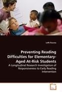 Preventing Reading Difficulties for Elementary-AgedAt-Risk Students