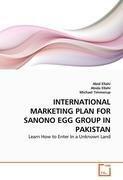 INTERNATIONAL MARKETING PLAN FOR SANONO EGG GROUP IN PAKISTAN