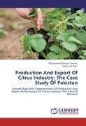 Production And Export Of Citrus Industry: The Case Study Of Pakistan