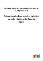 Colección de documentos inéditos para la historia de España