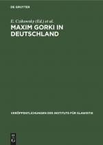 Maxim Gorki in Deutschland