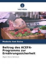 Beitrag des ACEFA-Programms zur Ernaehrungssicherheit