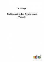 Dictionnaire des Synonymes