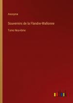 Anonyme: Souvernirs de la Flandre-Wallon