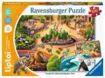 tiptoi® Puzzle fuer kleine Entdecker: Zoo - 2x12 Teile