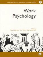 Handbook of Work and Organizational Psychology