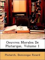 Plutarch Ricard, Dominique: Oeuvres Mora