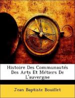 Histoire Des Communautés Des Arts Et Métiers De L auvergne