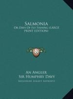 An Angler Davy, Humphry: Salmonia
