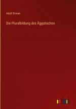 Die Pluralbildung des Aegyptischen