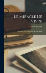 Le miracle de vivre; poèmes. Avec bois gravés de Joris Minne