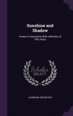 Sunshine and Shadow: Verses in Connection With a Ministry of Fifty Years