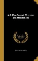 GOLDEN SUNSET SKETCHES & MEDIT