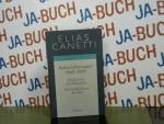 Elias Canetti: Werke; Teil: Aufzeichnung
