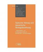 Anne Sanders: Statischer Vertrag und dyn Anne Sanders: Statischer Vertrag und dyn