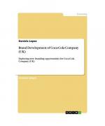 Brand Development of Coca-Cola Company (UK)
