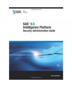 SAS 9.3 Intelligence Platform: Security Administration Guide