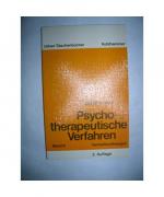 Psychotherapeutische Verfahren II. Verhaltenstherapie