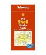 Shell Länderkarte Schweiz 1 : 301 000