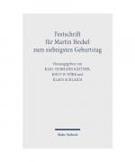 Festschrift für Martin Heckel zum siebzi Festschrift für Martin Heckel zum siebzi
