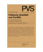 Politische Stabilität und Konflikt Politische Stabilität und Konflikt