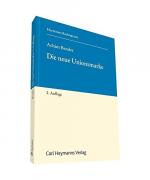 Achim Bender: Die neue Unionsmarke Achim Bender: Die neue Unionsmarke