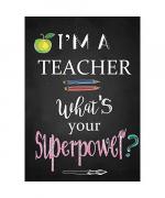 Teacher Notebook: I'm a Teacher ~ Journal or Planner for Teacher Gift: Great for Teacher Appreciation/Thank You/Retirement/Year End Gift (Inspirational Notebooks for Teachers)