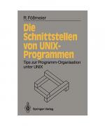 Reinhard Fößmeier: Die Schnittstellen vo Reinhard Fößmeier: Die Schnittstellen vo