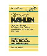 Wichard Woyke: Stichwort: Wahlen. Wähler