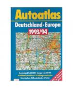Autoatlas Deutschland / Europa 1993/94. 