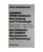 Dictionary of Cement Manufacture and Technology