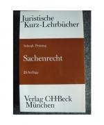 Sachenrecht. Ein Studienbuch