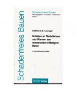 Schäden an Flachdächern und Wannen aus wasserdurchlässigem Beton