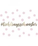 lieblingsschwester Geschenk für Schwester Buch zum ausfüllen | Erinnerungsbuch Geschwister Ausfüllbuch zum verschenken: Schwesternbuch auf 66 Seiten - Schwesterngeschenk