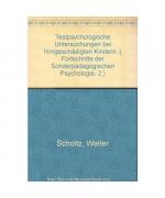 Testpsychologische Untersuchungen bei hi