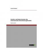 Struktur und Determinanten des Internationalen Dienstleistungshandels