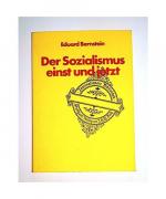 Der Sozialismus einst und jetzt.. Streitfragen des Sozialismus in Vergangenheit und Gegenwart.