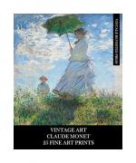 Vintage Art: Claude Monet: 25 Fine Art Prints: Impressionist Ephemera for Framing, Collages, and Junk Journals