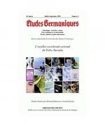 Etudes Germaniques 2010: L
